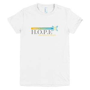 HOPE - (White) Short sleeve women's t-shirt