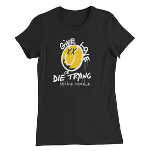 Give Love - Women’s Slim Fit T-Shirt