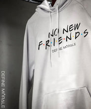 No New Friends - (White) Unisex Hoodie