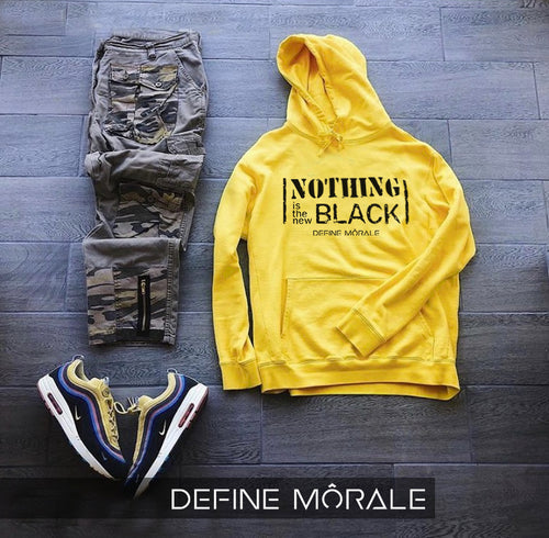 Nothing is the New Black - (Yellow) Unisex Hoodie