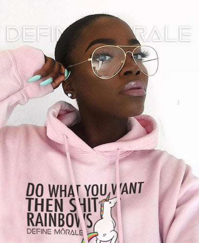 Unicorns and Rainbows - (Pink) Hoodie