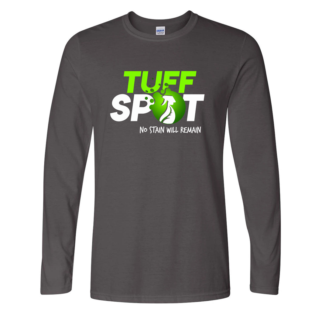 Tuff Spot - (Charcoal) Long Sleeve T-Shirt