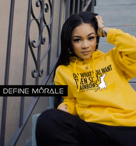 Unicorns and Rainbows - (Yellow) Hoodie